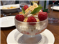 peach dessert
